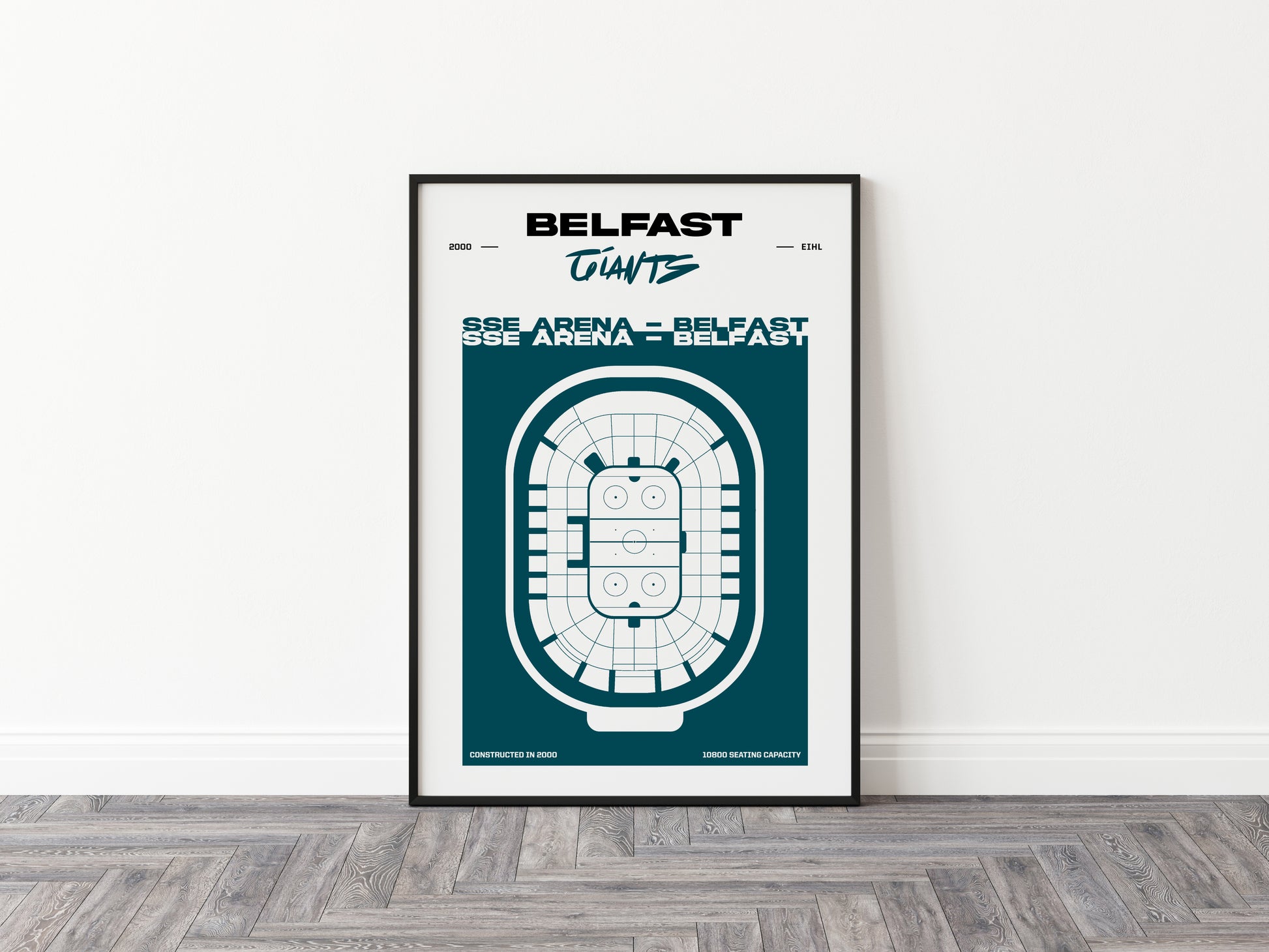 SSE Arena Belfast Poster, Belfast Giants, (Digital Download)